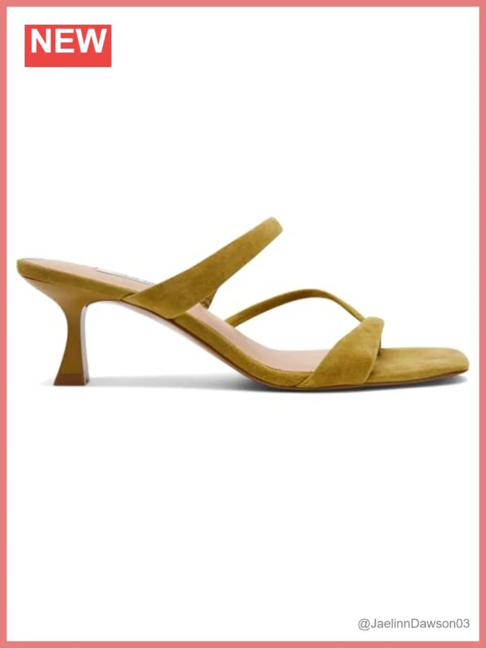 Women's Suede Slingback Stiletto Heel Sandals
